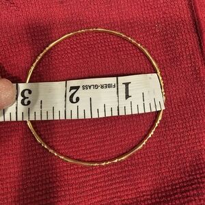 SOLD Elegant 22K Solid Gold Bangle